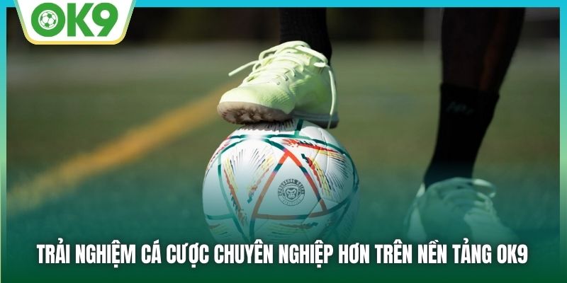 Trải nghiệm cá cược chuyên nghiệp hơn trên nền tảng OK9